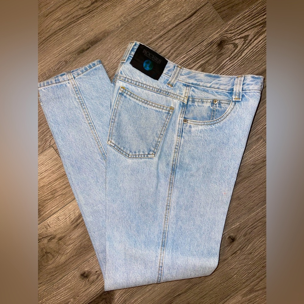 Vintage Rockies “World Brand” Women’s‎ Light Blue High Waisted Jeans